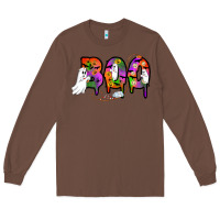 Chestnut halloween boo Long Sleeve Tee - AdoDesignShop