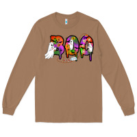 Halloween Boo Long Sleeve Tee | Teevron