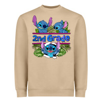 Mushroom preview flower stitch 2nd grade Heavyweight Sweatshirt - AdoDesignShop