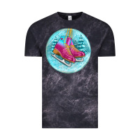 Cloud Black ice skate christmas ornament Vintage Tee - BundleAndBundleShop