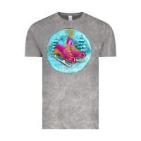 Cloud Rock ice skate christmas ornament Vintage Tee - BundleAndBundleShop