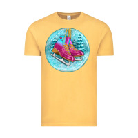 Vintage Mustard ice skate christmas ornament Vintage Tee - BundleAndBundleShop