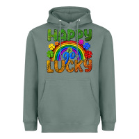 Sage Western Happy Go Lucky LGBTQ+ Heavyweight Hoodie - BundleAndBundleShop