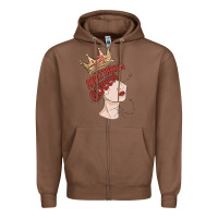 Chestnut sagittarius queen Zipper Hoodie - MaliasSmallBusiness