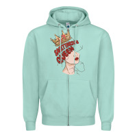Seafoam sagittarius queen Zipper Hoodie - MaliasSmallBusiness