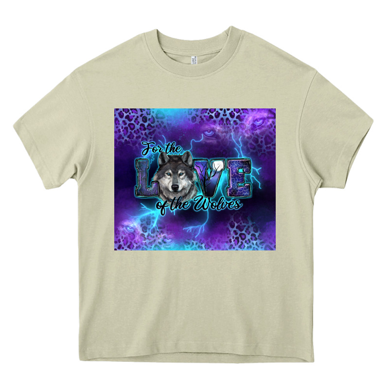 For The Love Of The Wolves Heavy Core Tee by RanaPortraitStore | Teevron