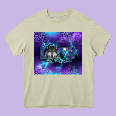 Heavy Core Tee for the love of the wolves