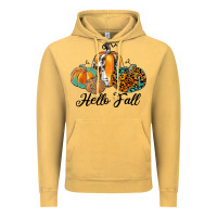 Vintage Mustard hello fall Vintage Hoodie - JahusDesignShop