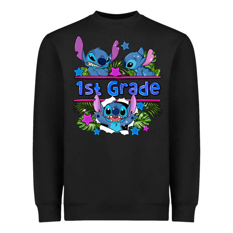 Preview Flower Stitch 1st Grade Heavyweight Sweatshirt by AdoDesignShop | Teevron
