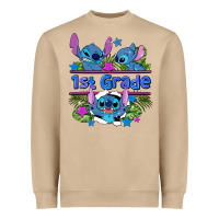 Mushroom preview flower stitch 1st grade Heavyweight Sweatshirt - AdoDesignShop