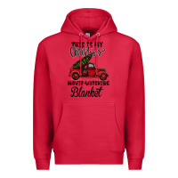 Cardinal Christmas Movie Watching Blanket Premium Hoodie - Bettercallsaul