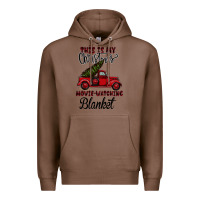 Chestnut Christmas Movie Watching Blanket Premium Hoodie - Bettercallsaul