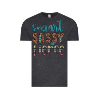 Vintage Black smart  sassy fierce Vintage Tee - JahusDesignShop