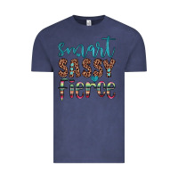 Vintage Denim smart  sassy fierce Vintage Tee - JahusDesignShop