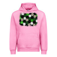 Fuchsia Pink Soccer leopard glitter background Urban Hoodie - HowdyJamesFarm