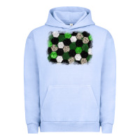Pigment Grape Ice Soccer leopard glitter background Urban Hoodie - HowdyJamesFarm
