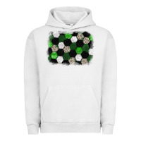 Pigment Lunar Rock Soccer leopard glitter background Urban Hoodie - HowdyJamesFarm