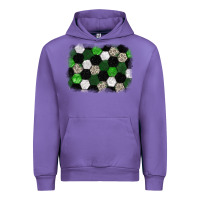 Tulip Soccer leopard glitter background Urban Hoodie - HowdyJamesFarm