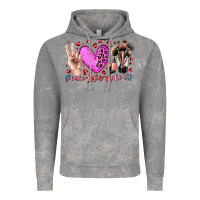Cloud Rock peace love makeup Vintage Hoodie - RacoonDesign
