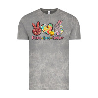 Cloud Rock peace love easter Vintage Tee - AdoDesignShop