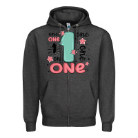 One  One One One Zipper Hoodie | Teevron