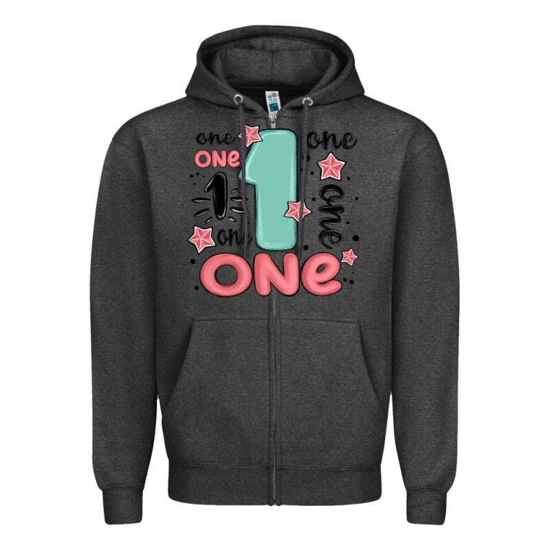 One  One One One Zipper Hoodie by MaliasSmallBusiness | Teevron