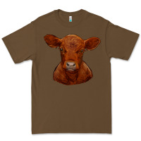 Cacao red angus calf Premium Tee - RanaPortraitStore
