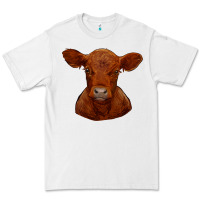 White red angus calf Premium Tee - RanaPortraitStore