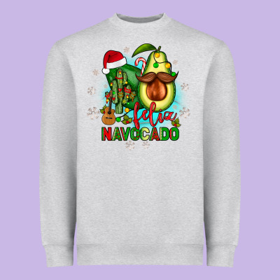 Feliz Navocado Heavyweight Sweatshirt Designed By Jahusdesignshop