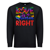 Black Love İs a Human Right Premium Sweatshirt - BundleAndBundleShop