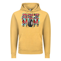 Vintage Mustard Race Mom Vintage Hoodie - RacoonDesign