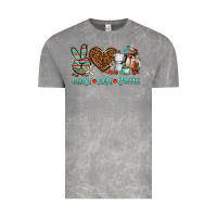 Cloud Rock peace love coffee Vintage Tee - AdoDesignShop