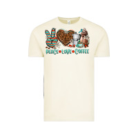 Vintage Arctic peace love coffee Vintage Tee - AdoDesignShop
