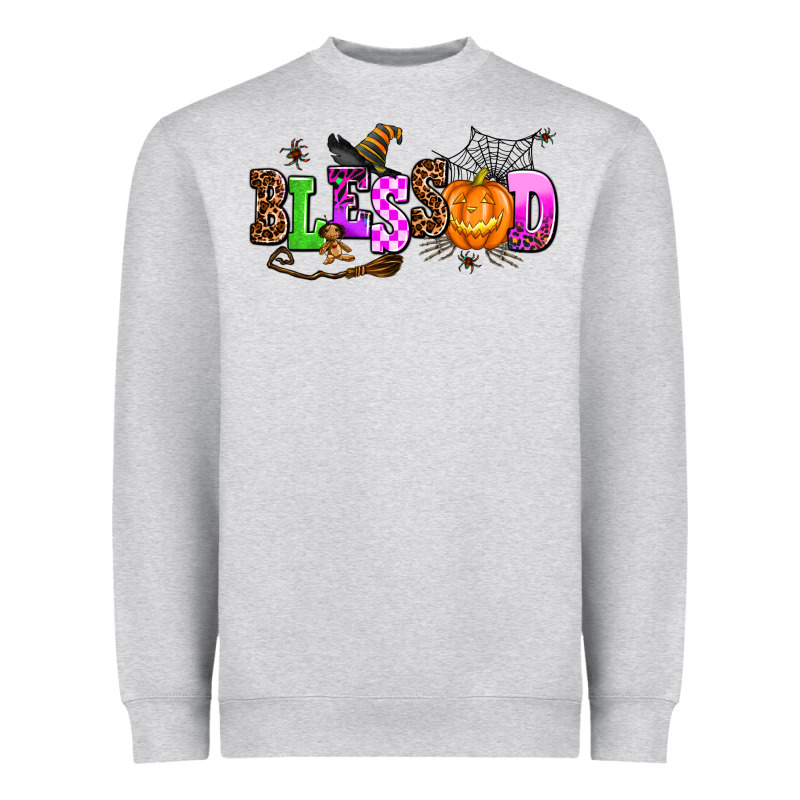 Halloween Blessed Heavyweight Sweatshirt by AdoDesignShop | Teevron