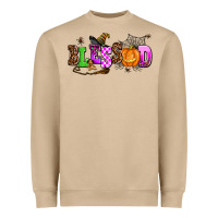 Mushroom halloween blessed Heavyweight Sweatshirt - AdoDesignShop