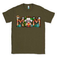 Army Green Mom Cowboy Gnome Classic Tee - CowhideDigitalArt