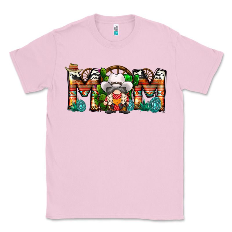 Mom Cowboy Gnome Classic Tee by CowhideDigitalArt | Teevron
