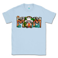 Dusty Blue Mom Cowboy Gnome Classic Tee - CowhideDigitalArt