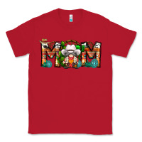 Red Mom Cowboy Gnome Classic Tee - CowhideDigitalArt