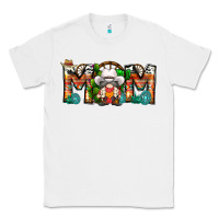 White Mom Cowboy Gnome Classic Tee - CowhideDigitalArt
