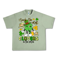 Oil Green i teach the cutest clovers in the patch Urban Heavy Tee - Artiststas