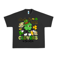 Pigment Black i teach the cutest clovers in the patch Urban Heavy Tee - Artiststas