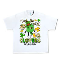 White i teach the cutest clovers in the patch Urban Heavy Tee - Artiststas