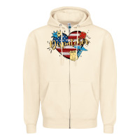 Sandshell 911 dispatcher Zipper Hoodie - MaliasSmallBusiness