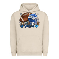 Pigment French Oak Touchdown season American Football blue team color Urban Hoodie - HowdyJamesFarm