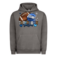 Pigment Tornado Touchdown season American Football blue team color Urban Hoodie - HowdyJamesFarm