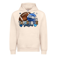 Sandshell Touchdown season American Football blue team color Urban Hoodie - HowdyJamesFarm