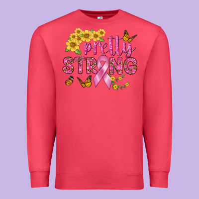 Pretty Strong Premium Sweatshirt Designed By Bundleandbundleshop