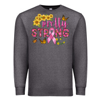 Charcoal Heather pretty strong Premium Sweatshirt - BundleAndBundleShop