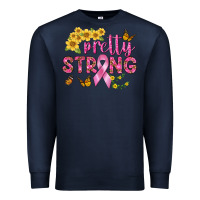 Navy pretty strong Premium Sweatshirt - BundleAndBundleShop